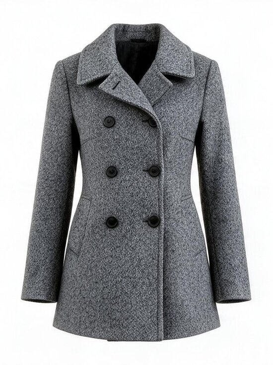 DoonyBrook Jackets & Blazers - Timeless DoonyBrook Black & White Tweed Dream Jacket Pea Coat Womens Size 20